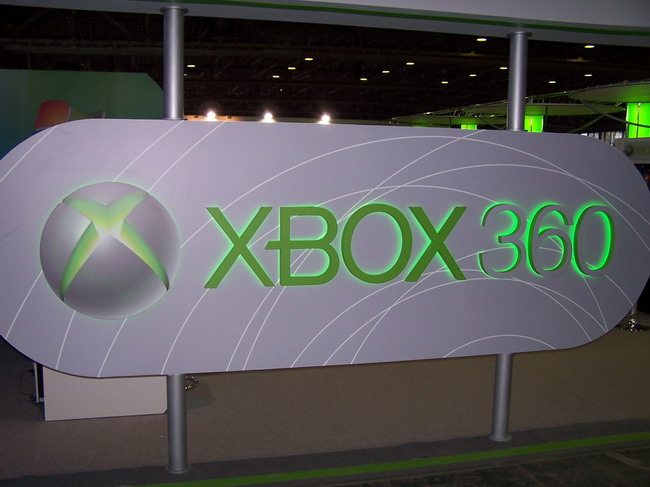 Стенд Microsoft (XBOX 360)