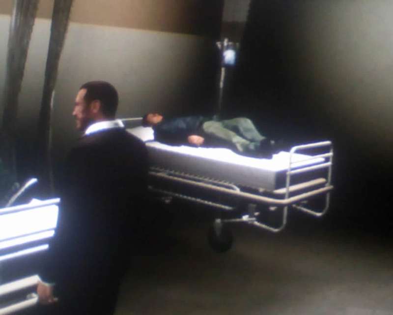 Главный герой GTA III в больнице
